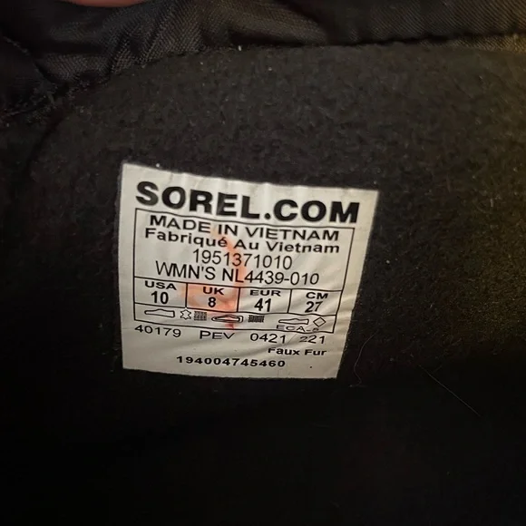 SOREL OUT N ABOUT III ANKLE ZIP BOOTIES PUFFY WATERPROOF INSULATED BOOTS… - Picture 12 of 14
